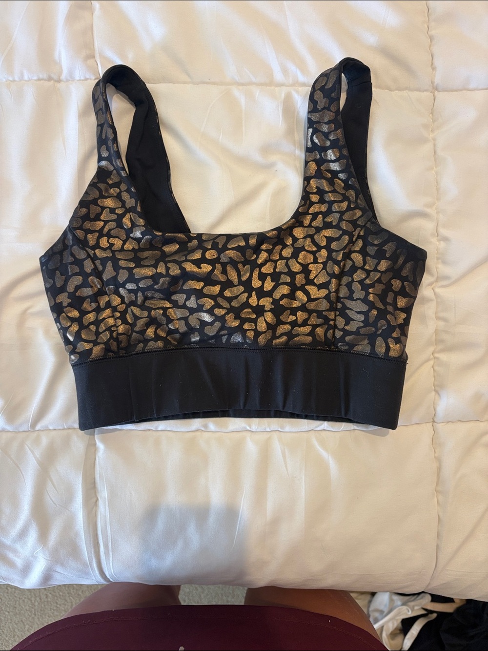 IVL Collective Chi Chi Power Bra Black & Gold Leopard.